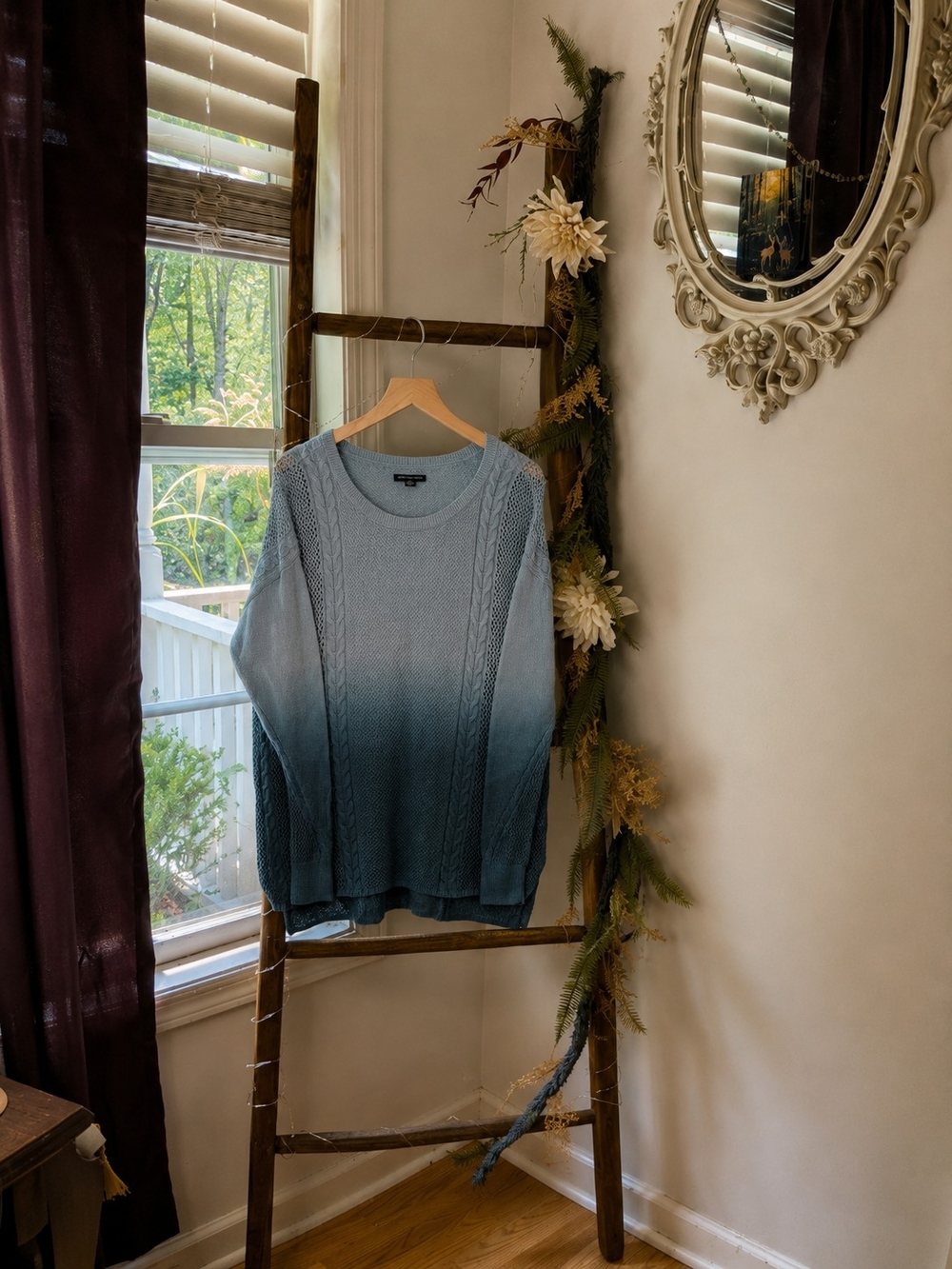 American Eagle Outfitters Women's Ombre Lightweight Sweater